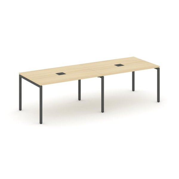 Стол переговорный SN-4P.SPRG-011 (1960х980х750) (Акация Лорка/Металл Антрацит)