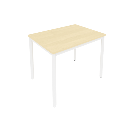Стол письменный на металлокаркасе Slim С.СП-3 980x720x750 (Клен/Белый металл)