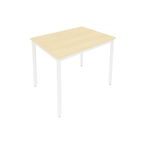 Стол письменный на металлокаркасе Slim С.СП-3 980x720x750 (Клен/Белый металл)