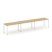 Рабочая станция 1 сторонняя SN-6P.ORS-041 (2940х700х750) (Тиквуд Светлый/Металл Антрацит)