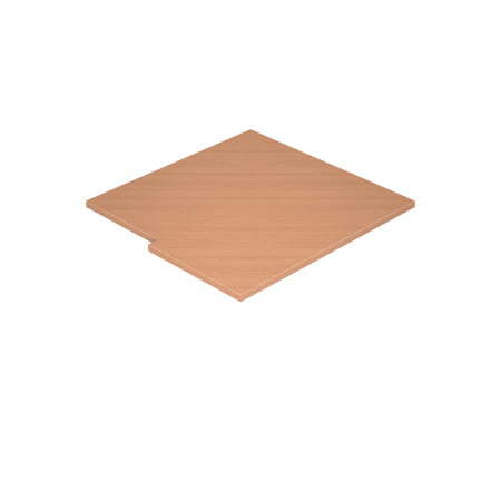 2ЭУ.005 Угловой элемент 737x700x22 (Бук)