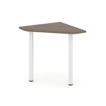 Угловой элемент стола SN-5.USP-011 (700х700х750) (Вяз Благородный/Металл Белый)