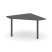 Угловой элемент переговорного стола SN-6.UPRG-031 (1180х1180х750) (Тиквуд Светлый/Металл Антрацит)