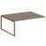 Проходной наборный элемент рабочей станции Metal System Style БО.ПРС-СП-2.5 1800x1475x750 (Дуб Наварра/Серый металл)