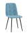 Стул Oliver велюр пыльно-голубой (Стул Oliver пыльно-голубой)
