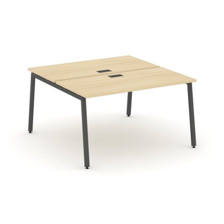 Рабочая станция 2-х сторонняя SN-4A.DRS-011 (980х1432х750) (Акация Лорка/Металл Антрацит)