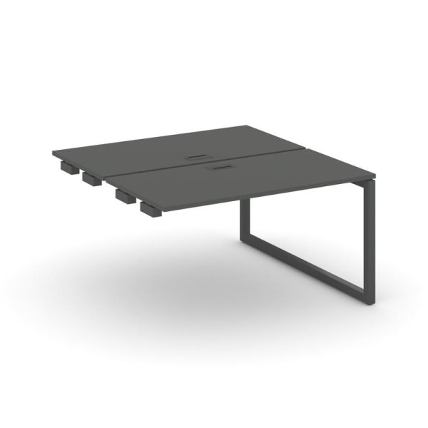 Стол-приставка к опорным элементам SN-5O.DPRS-013 (1380х1432х750) (Антрацит/Металл Антрацит)
