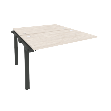 Наборный элемент рабочей станции на м/к Onix O.M-2.NRS-2.7 1180x1475x750 (Денвер Светлый/Черный металл)