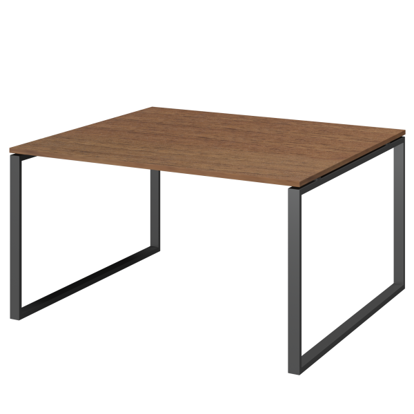 Стол переговорный на металлокаркасе Арго-М АМП.О-002.123 1200x1236x760 (Орех/Антрацит)
