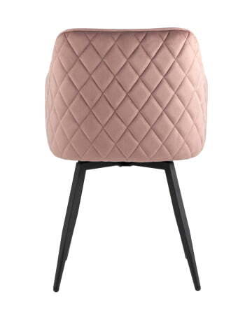 Стул Ника вращающийся велюр пыльно-розовый (Стул Ника пыльно-розовый)