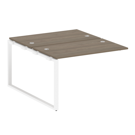 Проходной наборный элемент рабочей станции Metal System Style БО.ПРС-СП-2.2 1200x1475x750 (Вяз/Белый металл)