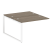 Проходной наборный элемент рабочей станции Metal System Style БО.ПРС-СП-2.2 1200x1475x750 (Дуб Наварра/Серый металл)