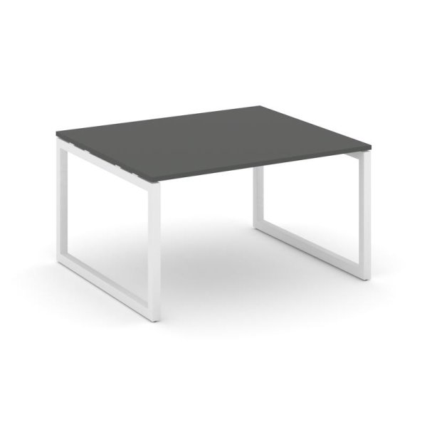 Стол переговорный SN-5O.SPRG-032.3 (1180х1180х750) (Антрацит/Металл Белый)