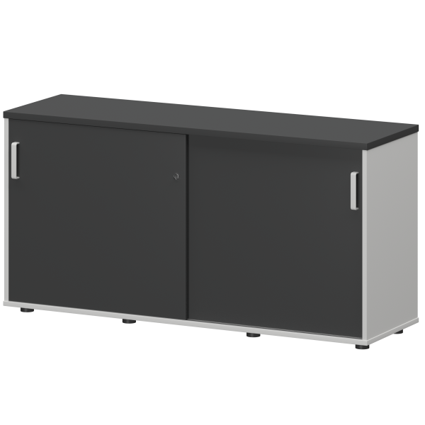 Тумба-купе Смарт СМТ-15.7К Тип2 1496x444x750 (Белый/Графит)