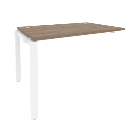 Наборный элемент рабочей станции на П-образном м/к Onix O.MP-1.NRS-2.8 1180x800x750 (Дуб Аризона/Белый Металл)