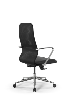 Кресло для руководителя Метта SynchroSit 8 B2-9K - X2+Extra /Uh00/Wh12/K5cL(M25.B23.G18.W02) (Черный)