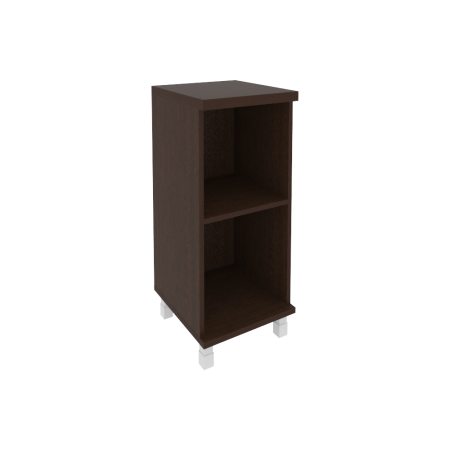 Стеллаж узкий низкий First KSU-3 400x430x960 (Венге)