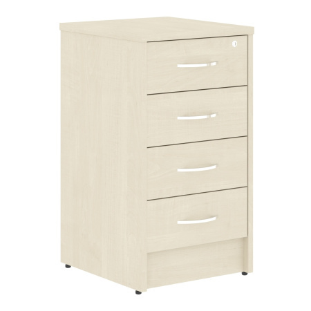 Тумба приставная Имаго ТП-4 412x450x755 (Клен-металлик)