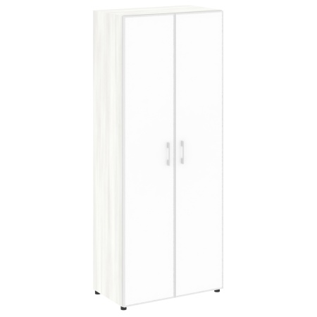 Шкаф для документов со стеклом белым LT.ST-1.10 R White (Снежная Патина)