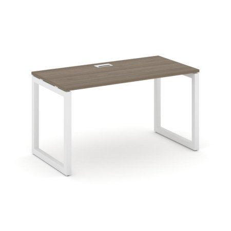 Стол письменный SN-5O.SP-011 (980х700х750) (Вяз Благородный/Металл Белый)