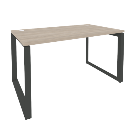 Стол рабочий на О-образном м/к Onix O.MO-SP-3.8 1380x800x750 (Дуб Аттик/Черный металл)