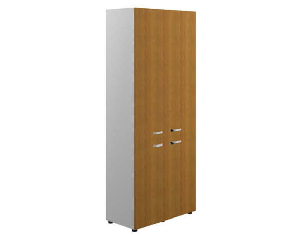 Шкаф высокий закрытый 4-дв. Z2 IDE586S 860x450x2140 (Орех каналетто)