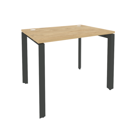 Стол рабочий на П-образном м/к Onix O.MP-SP-1.7 980x720x750 (Тиквуд Светлый/Черный металл)