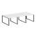Рабочая станция Metal System Style БО.СМ-6.1 3000x1475x750 (Дуб Наварра/Серый металл)