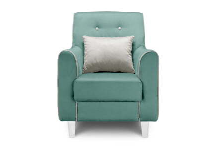 Кресло Muson (770x810x920) Аквамарин (Аквамарин)