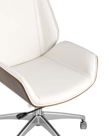 Кресло руководителя TopChairs Crown бежевое (Компьютерное кресло Crown бежевый)