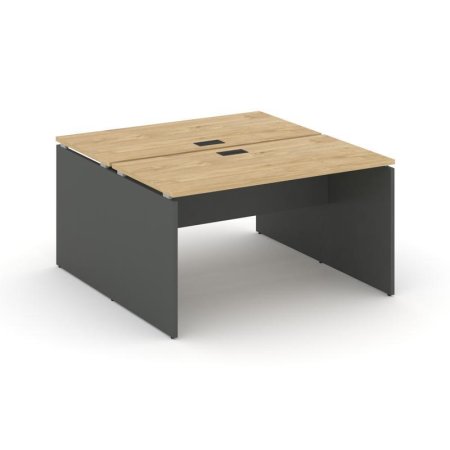 Рабочая станция 2-х сторонняя SN-D.DRS-001 (980х1232х750) (Тиквуд Светлый/Антрацит)