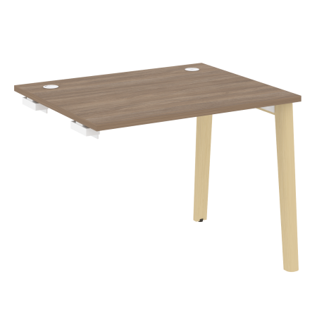 Стол-приставка к опорным элементам на деревянных опорах Onix Wood OW.SPR-1.8 980x800x750 (Дуб Аризона/Дуб Светлый)