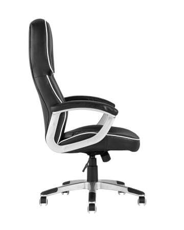 Кресло игровое TopChairs Phantom черное (Геймерское кресло Phantom черный)