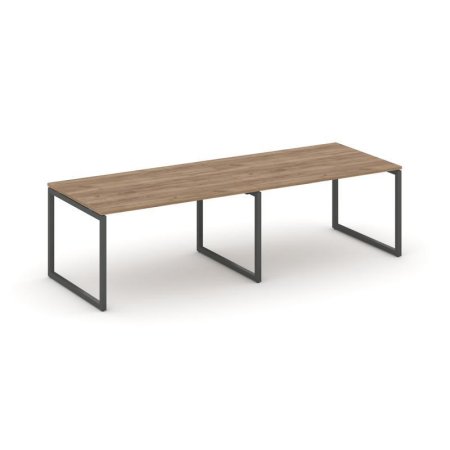 Стол переговорный SN-4O.SPRG-011.3 (1960х980х750) (Дуб Табак/Металл Антрацит)