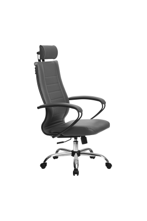 Кресло для руководителя Метта МЕТТА-32(MPES)/подл.117/осн.003 (Серый)