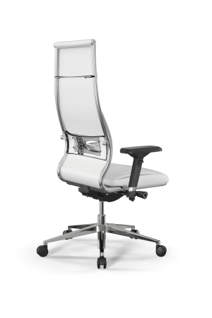 Кресло для руководителя Метта Samurai B1-11D - Infinity /Kc06/Wm06/D04P(M26.B32.G25.W03) (Белый)