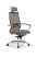 Кресло для руководителя Метта Samurai L2-6K - TS+Infinity /Kc00/Wm06/K2cL/H2cL-3D(M06.B31.G04.W03) (Светло-коричневый | Серый)