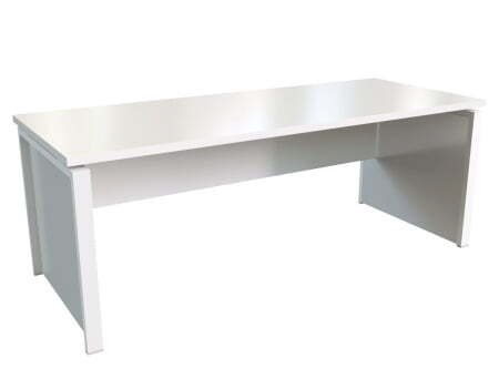 Стол для руководителя Steel Evo 17200 2000х800х740 (Белый/серый)