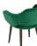 Стул с подлокотниками Саймон велюр темно-зеленый (Стул Саймон темно-зеленый)