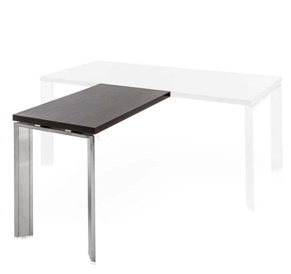 FERMO METAL Брифинг-приставка хром 100x60 (Венге/Хром металл)