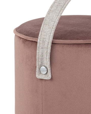 Пуф Джерри велюр пыльно-розовый (Пуф Джерри пыльно розовый)