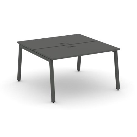 Рабочая станция 2-х сторонняя SN-5A.DRS-011 (980х1432х750) (Антрацит/Металл Антрацит)