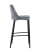 Стул барный Диего велюр серый (Стул барный Диего серый)