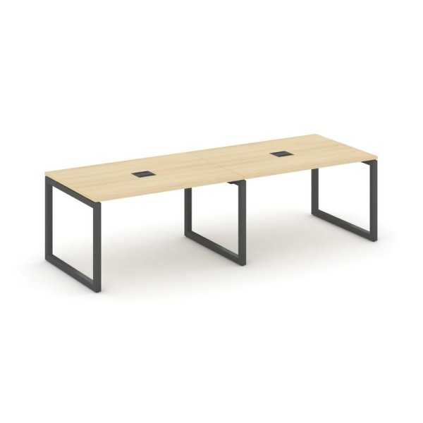 Стол переговорный SN-5O.SPRG-011 (1960х980х750) (Акация Лорка/Металл Антрацит)