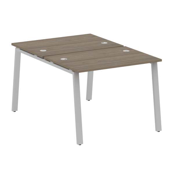 Рабочая станция Metal System Style БА.РАС-СП-2.1 1000x1475x750 (Вяз/Серый металл)