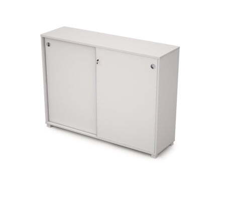 6ШКЗ.019 Шкаф-купе с замком (1637x400x1205) (Белый)