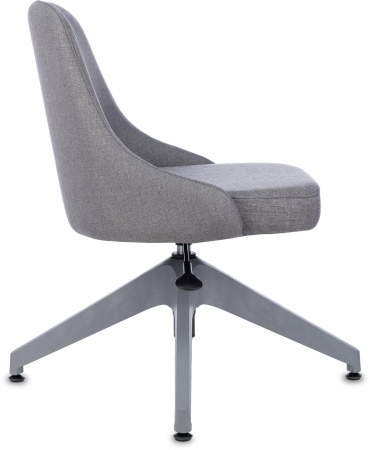 Кресло CH-340GLZ серый 38-404 крестов.4-луч. пластик пластик серый (Серый)