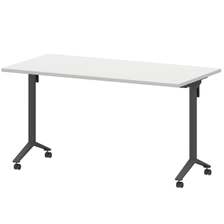 Стол мобильный складной Моби МБ25-140.70 1400x700x750 (Белый/Антрацит)