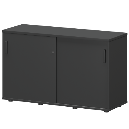 Тумба-купе Смарт СМТ-12К 1236x444x750 (Графит)