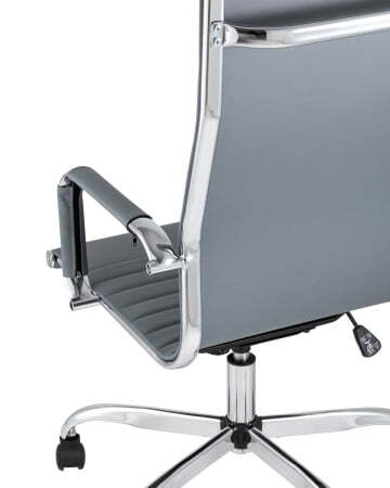 Кресло руководителя TopChairs City серый (Компьютерное кресло City серый)